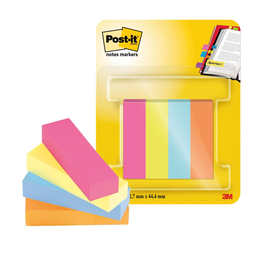 Haftstreifen Post-it Page Marker 12,7x44,4mm Papier 3M 670-4-POP (PACK=200 BLATT) Produktbild