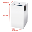 HSM Aktenvernichter Pure 740 2373111X Partikel 4,5x30mm Produktbild Additional View 1 S