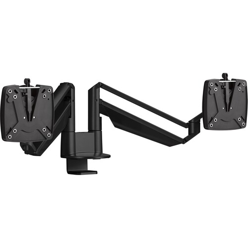 Monitorhalter Clu Duo C Arm mit Tischbefestigung schwarz Novus 990+4018+000 Produktbild Additional View 2 L