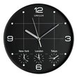UNILUX Wanduhr On Time 400094567 30cm Kunststoff sw Produktbild Additional View 2 S