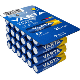 Batterie Longlife Power Migon AA 1,5V Varta 04906301124 (PACK=24 STÜCK) Produktbild