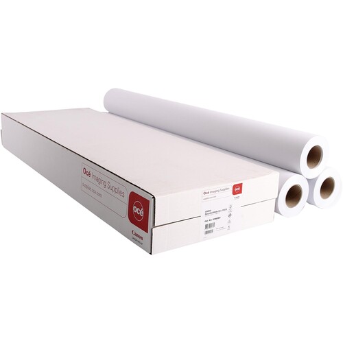 Canon Plotterpapier IJM022 Standard Plus 97003461 914mmx50m 90g 3 St. (PACK=3 STÜCK) Produktbild Front View L
