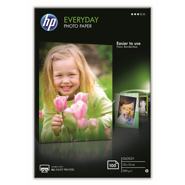 HP Fotopapier CR757A 10x15cm glänzend 100Bl. (PACK=100 STÜCK) Produktbild