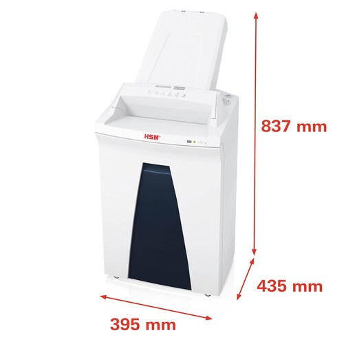 Aktenvernichter SECURIO AF-350 für für 14Blatt 4,5x30mm Partikelschnitt HSM 2113111 Produktbild Additional View 1 L