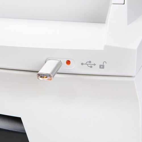 Aktenvernichter SECURIO AF-350 für für 14Blatt 4,5x30mm Partikelschnitt HSM 2113111 Produktbild Additional View 5 L