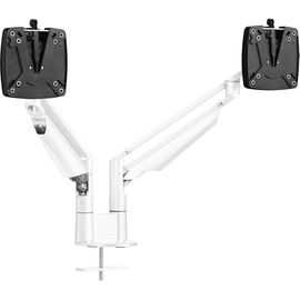 Monitorhalter Clu Duo C Arm mit Tischbefestigung weiß Novus 990+4011+000 Produktbild