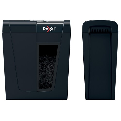 Aktenvernichter Secure X8 für 8Blatt 4x40mm Partikelschnitt Rexel 2020123EU  (Sicherheitsstufe P-4) Produktbild Additional View 4 L