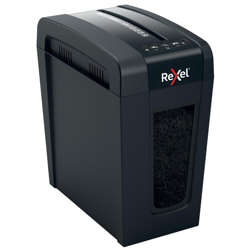 Aktenvernichter Secure X8-SL Whisper- Shred f.8Blatt 4x40mm Partikelsch. Rexel 2020126EU  (Sicherheitsstufe P-4) Produktbild Additional View 1 L
