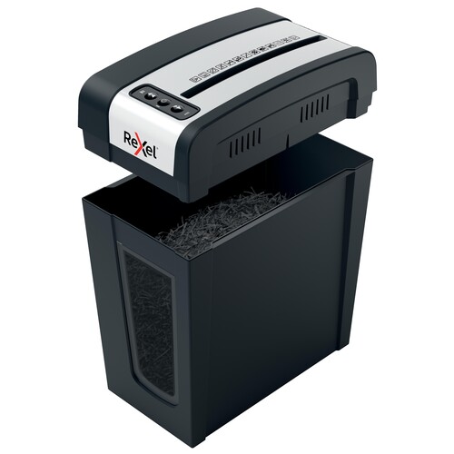 Aktenvernichter Secure MC4-SL Whisper- Shred f.4Blatt 2x15mm Partikelsch. Rexel 2020132EU  (Sicherheitsstufe P-5) Produktbild Additional View 3 L