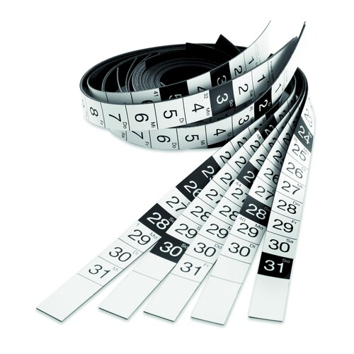 Kalenderstreifen 1200x900mm magnethaftend Magnetoplan 12412K2022 (PACK=12 STÜCK) Produktbild Front View L