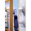 Prospektspenderset FLEXIBOXX 12 A4 quer 12 Fächer 348x620x95mm transparent Durable 1709781400 Produktbild Additional View 2 S