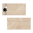 Weihnachts-Briefumschläge DIN lang 90g Christmas Wrapping Sigel DU079 (PACK=50 STÜCK) Produktbild Additional View 1 S