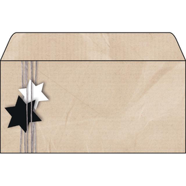 Weihnachts-Briefumschläge DIN lang 90g Christmas Wrapping Sigel DU079 (PACK=50 STÜCK) Produktbild