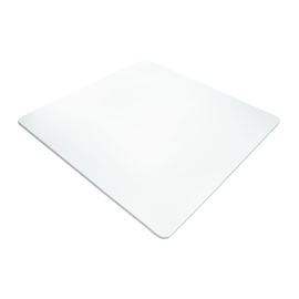 Bodenschutzmatte ecogrip Solid für Hart- böden Form O rechteckig 110x120 cm RS 1,8mm stark transparent Makrolon 44-1100 Produktbild
