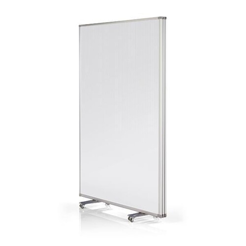 Raumteiler mobil 361x180cm faltbar large weiß Magnetoplan 1112051 Produktbild Additional View 1 L