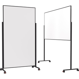 Whiteboard Design Vario 180x100cm weiß mit schwarzem Rahmen Magnetoplan magnetisch 1181200 Produktbild