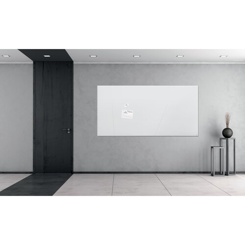 Glas-Magnetboard artverum 100x65x1,8 cm super-weiß inkl. Magnete Sigel GL225 Produktbild Additional View 3 L