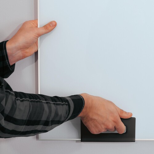 Glas-Magnetboard artverum 100x65x1,8 cm super-weiß inkl. Magnete Sigel GL225 Produktbild Additional View 9 L
