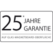 Glas-Magnetboard artverum 100x65x1,8 cm super-weiß inkl. Magnete Sigel GL225 Produktbild Additional View 1 S