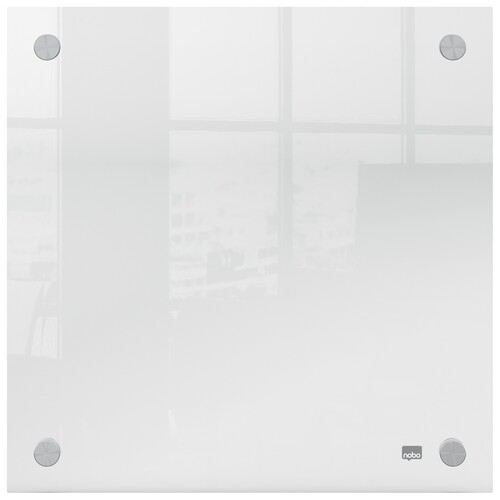 Whiteboard Wandmontage Acryl 30x30cm glasklar Nobo 1915619 Produktbild Additional View 1 L