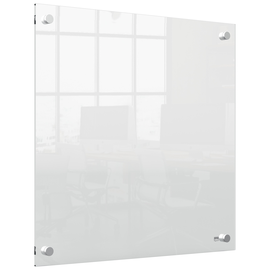 Whiteboard Wandmontage Acryl 45x45cm glasklar Nobo 1915620 Produktbild