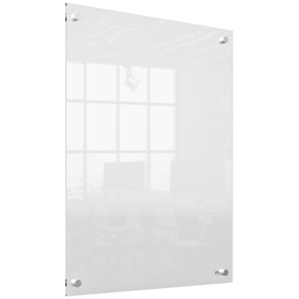 Whiteboard Wandmontage Acryl 45x60cm glasklar Nobo 1915621 Produktbild