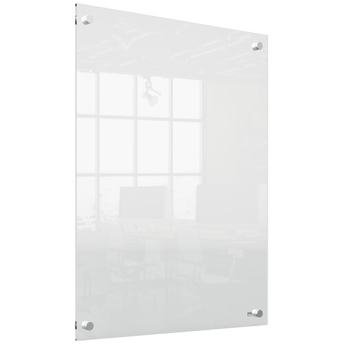 Whiteboard Wandmontage Acryl 45x60cm glasklar Nobo 1915621 Produktbild