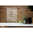 Whiteboard Wandmontage Acryl 45x60cm glasklar Nobo 1915621 Produktbild Additional View 2 S