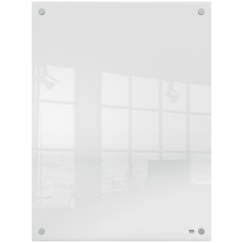 Whiteboard Wandmontage Acryl 45x60cm glasklar Nobo 1915621 Produktbild Additional View 1 L