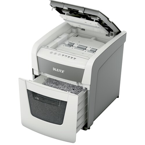 Aktenvernichter IQ Autofeed Small Office für 50Blatt 4x28mm Partikelsch. Leitz 8035-00-00 (Sicherheitsstufe P-4) Produktbild Additional View 3 L