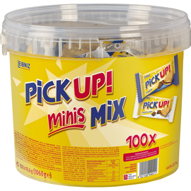 Leibniz Keksriegel PiCK UP! minis Mix 40570 sortiert 100St. (PACK=100 STÜCK) Produktbild