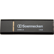 Soennecken USB-Stick 71617 3.0 16GB schwarz/silber Produktbild