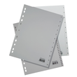 Soennecken Register 2134 DIN A4 1-20 volle Höhe Überbreite PP grau Produktbild Additional View 1 S