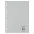 Register A4 Monate Jan-Dez grau Plastik Soennecken 1534 Produktbild
