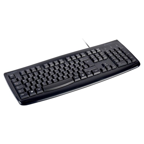 Tastatur Pro Fit abwaschbar mit USB- Anschluss schwarz Kensington K64407DE Produktbild Additional View 1 L
