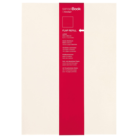 Refill für senseBook Flap by transotype 20,5x28,5cm blanko 75510400 Produktbild