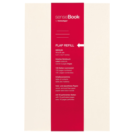 Refill für senseBook Flap by transotype 14x21cm liniert 75510501 Produktbild