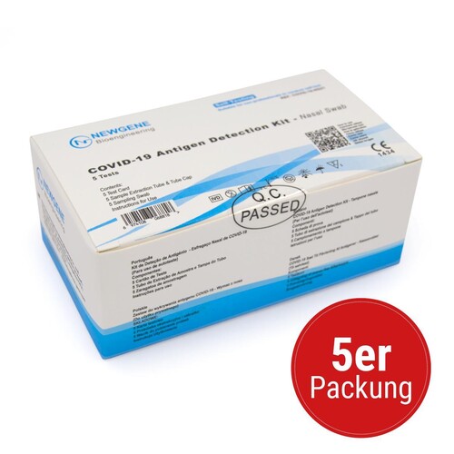 Corona Laientest / Nasal CE1434 NewGene Bioengineering / MDH 07/2024 Produktbild