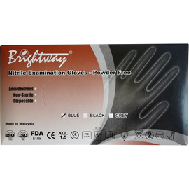 Brightway Handschuh NAOCFT245-XL Nitril ohne Puder XL 180 St./Pack. (PACK=180 STÜCK) Produktbild