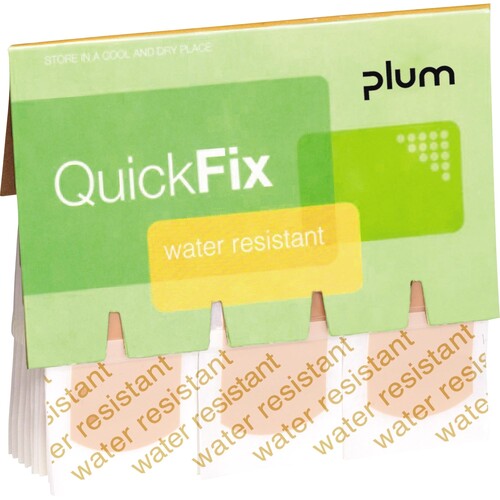 QuickFix Pflaster water resistant 5511 Refill 45 St./Pack. (PACK=45 STÜCK) Produktbild Front View L