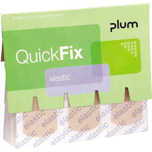 QuickFix Pflaster elastic 5512 Refill 45 St./Pack (PACK=45 STÜCK) Produktbild Front View L