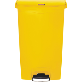 Rubbermaid Tretabfalleimer Slim Jim 1883577 Kunststoff 68l gelb Produktbild