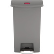 Rubbermaid Tretabfalleimer Slim Jim 1883602 Kunststoff 50l grau Produktbild