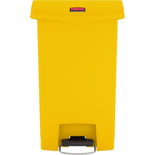 Rubbermaid Tretabfalleimer Slim Jim 1883575 Kunststoff 50l gelb Produktbild