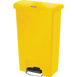 Rubbermaid Tretabfalleimer Slim Jim 1883575 Kunststoff 50l gelb Produktbild Additional View 1 S