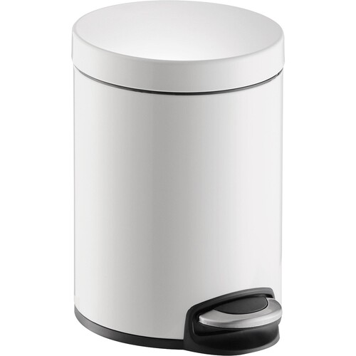 helit Tretabfalleimer Classic H2403405 5l weiß Produktbild Front View L