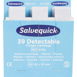 Salvequick Fingerverband 6796 detektierbar 39 St./Pack. (PACK=39 STÜCK) Produktbild