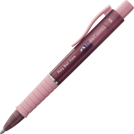 Faber-Castell Kugelschreiber Poly Ball VIEW 145753 rose shadow Produktbild