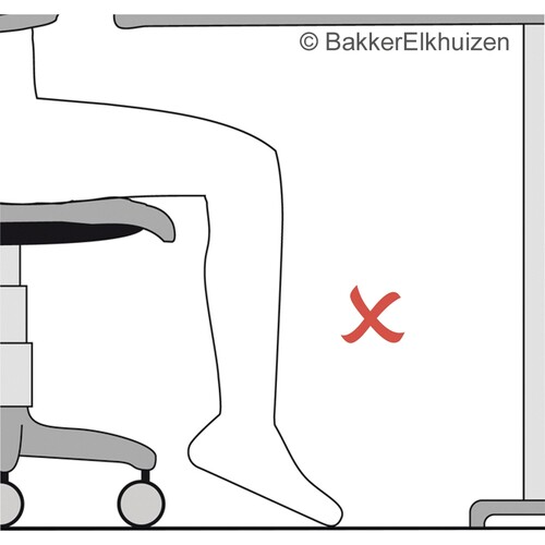 BakkerElkhuizen Fußstütze Pro 959 Footrest BNEFRP959 Produktbild Additional View 6 L