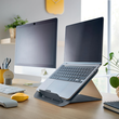 Laptopständer Ergo Cosy bis 17" höhenverstellbar grau Leitz 6426-00-89 Kunststoff Produktbild Additional View 9 S